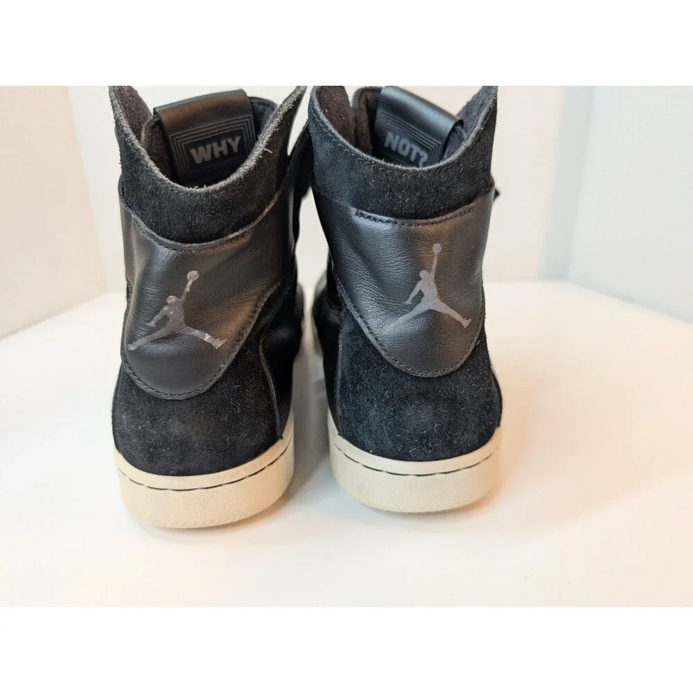 Jordan Westbrook 0.2 Black Why Not? Black Suede 854563-004 Size 9.5